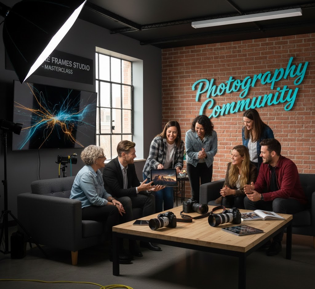 Supportive photography learning community
